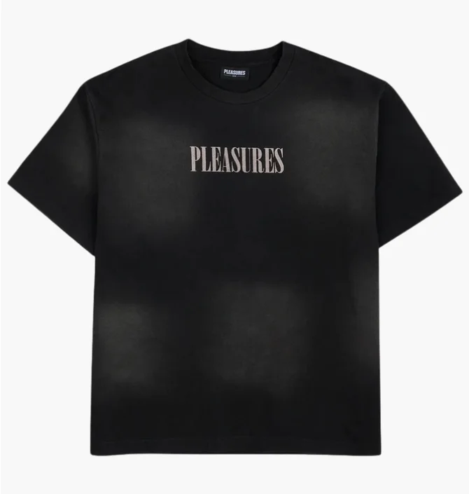 Футболка чоловіча Pleasures Special Heavyweight Black P22SP032-BLACK