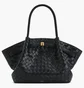 Сумка жіноча JW PEI Hana Medium Weave Texture Tote Bag Black BB2025BG119200JWP