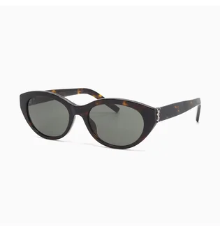 Сонцезахисні окуляри жіночі SAINT LAURENT Grey/Brown SL-M148-002-54
