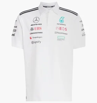 Футболка мужская Adidas Mercedes - Amg Petronas Formula One Team White JW0586
