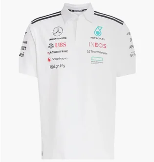Футболка мужская Adidas Mercedes - Amg Petronas Formula One Team White JW0586