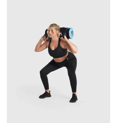 Топ жіночий Gymshark Lightweight High Support Sports Bra Black B1A6B-BBBB