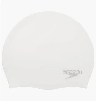 Шапочка для плавания Speedo Moulded Silc Cap Af/Am/Au White 8-7098417614