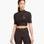 Футболка женская Nike W Nsw Top Ss Rib Su Black FJ5253-220