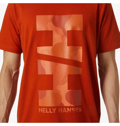 Футболка мужская Helly Hansen Move Cotton T-Shirt Orange 53976-308