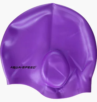 Шапочка для плавания Aqua Speed Ear Violet 128-09