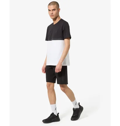 Футболка мужская AUSTRALIAN Impact Color Block Cotton T-Shirt Black/White LSUTS0018-003