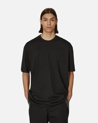 Футболка мужская Comme des Garcons Oversized Logo T-Shirt Black FK-T015-S23