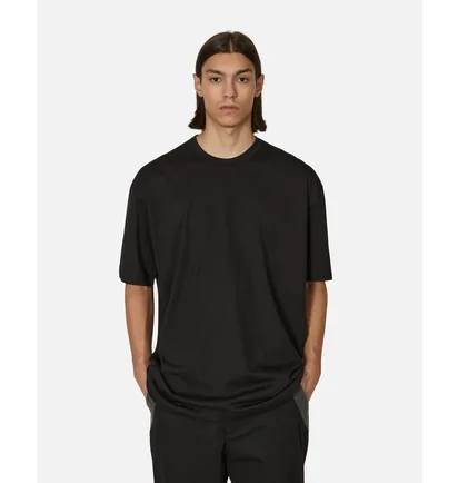 Футболка мужская Comme des Garcons Oversized Logo T-Shirt Black FK-T015-S23
