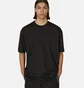 Футболка мужская Comme des Garcons Oversized Logo T-Shirt Black FK-T015-S23