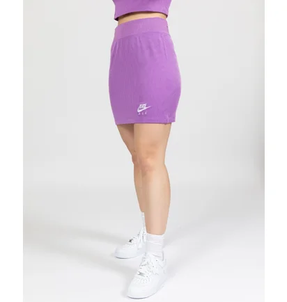 Юбка женская Nike Rib Skirt Pink CZ9343-591