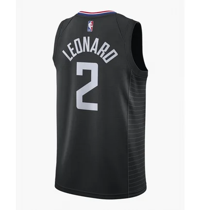 Майка мужская Nike Nba Los Angeles Clippers Swingman Jersey Statement Edition Kawhi Leonard Black CV9480-011