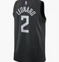 Майка мужская Nike Nba Los Angeles Clippers Swingman Jersey Statement Edition Kawhi Leonard Black CV9480-011
