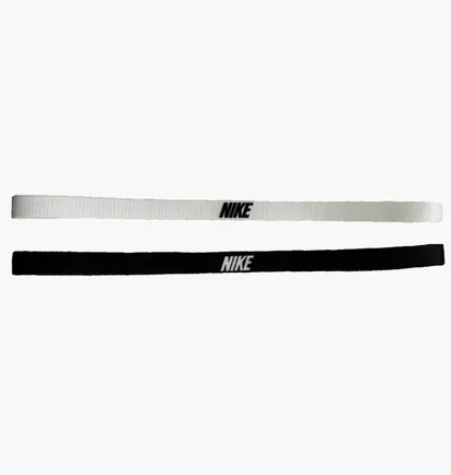 Повязка на голову Nike Flex Classic (2 шт) Black/White 1930.189.OS-1