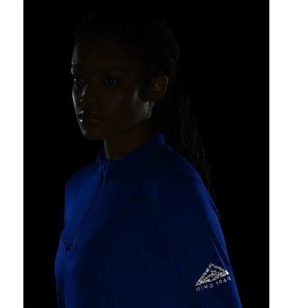 Кофта женская Nike Womens Trail Running Midlayer Light Blue Dc5217-468