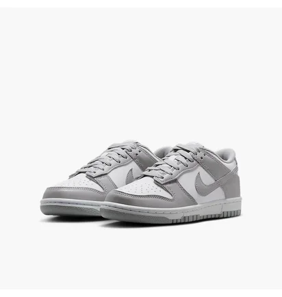 Кросівки дитячі Nike Dunk Low (Gs) White/Grey FB9109-123