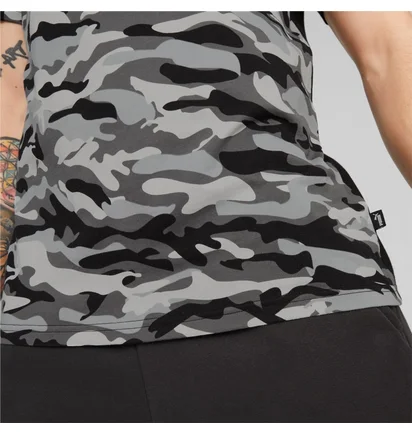 Футболка мужская Puma Essentials Block Camo Black/Camo 673335-01