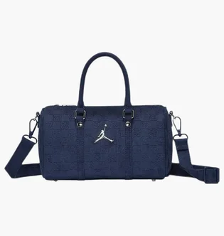 Сумка чоловіча Air Jordan Suede Monogram Mini Duffel (3 L) Blue MA9209-U90