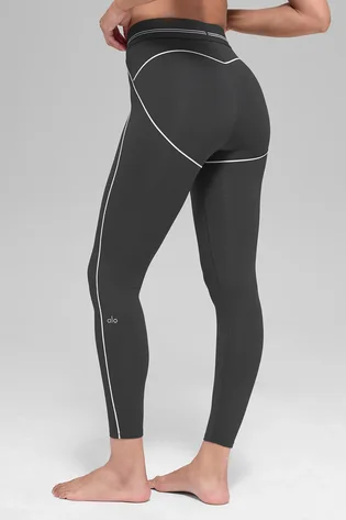 Леггинсы женские Alo Yoga Airbrush Black W54341R