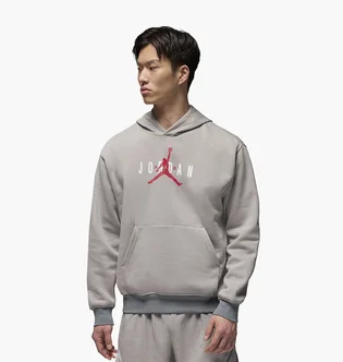 Худі чоловіче Air Jordan Brooklyn Fleece Jumpman Pullover Hoodie Grey HV5096-062