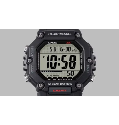 Часы мужские Casio Digital AE-1600H-8B
