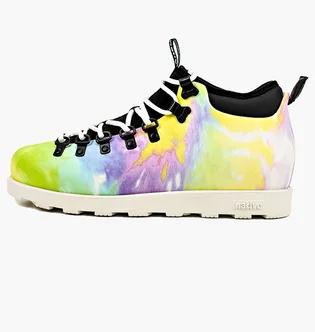 Ботинки унисекс Native Fitzsimmons Citylite 2022 Shell/Palm Tie Dye Multi 31106801-1908