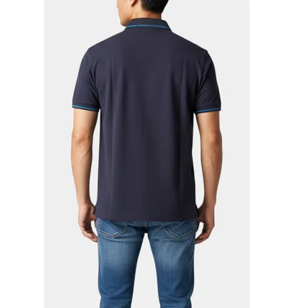 Поло чоловіче Armani Exchange Blue XM001383-AF16262-UB101