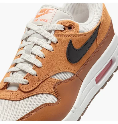 Кросівки чоловічі Nike Air Max 1 Ess White/Brown FZ5808-004