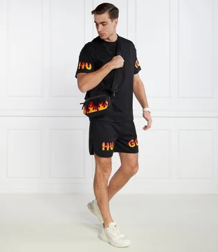 Шорти чоловічі Hugo Flames Black 50510474-10253414