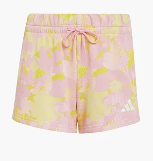 Шорти дитячі Adidas Seasonal Essentials Flower Beige JI6223