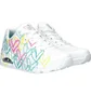 Кросівки жіночі Skechers Uno Changed Love White 177982-WMLT