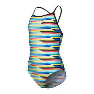 Купальник дитячий Arena Racing Stripe Swimsuit Lightdr 164 См Multi 009006-550