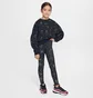 Свитшот детский Nike G Nsw Club Flc Bxy Crw Shne Black HF4393-010