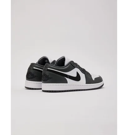 Кроссовки мужские Air Jordan 1 Low Black/White 553558-152