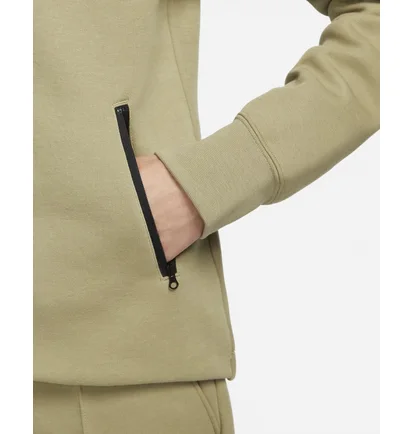 Толстовка жіноча Nike Sportswear Tech Fleece Windrunner Full-Zip Hoodie Olive FB8338-276
