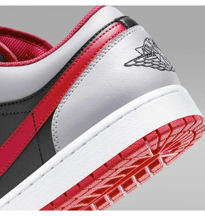 Кроссовки мужские Air Jordan 1 Low Zapatillas Grey/Black 553558-060