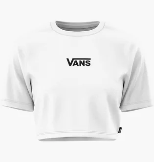 Топ жіночий Vans Flying V Crew Crop T-Shirt White VN000GFFWHT
