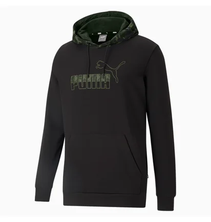 Худи мужское Puma Graphic Camo Hoodie Black 588498-01