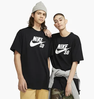 Футболка унисекс Nike T-Shirt Sb Black CV7539-010