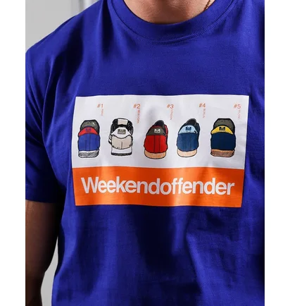 Футболка чоловіча Weekend Offender Trainerspotting Blue WOSPT2202