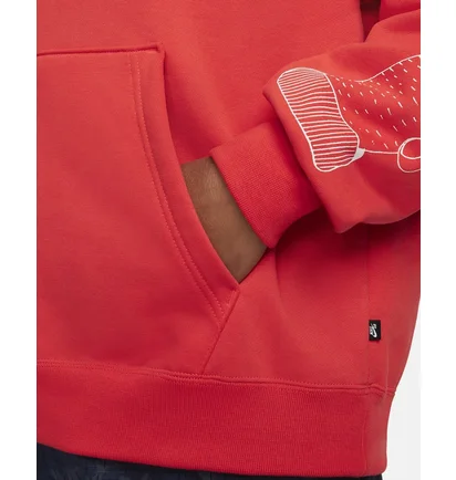Худі унісекс Nike Sb Skate Like A Girl Skate Fleece Orange DQ7304-696