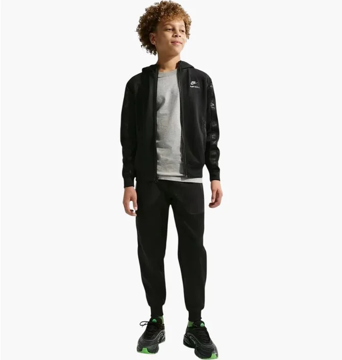 Спортивний костюм дитячий Nike Air Max Black IO1154-010__IO1155-010