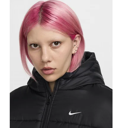 Пуховик жіночий Nike Therma-Fit Sportswear Classic Puffer Black FZ5899-010