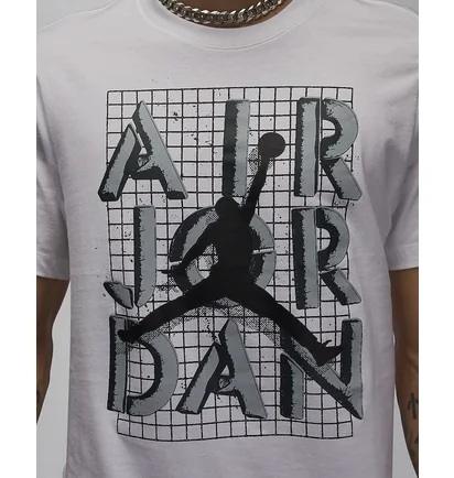 Футболка чоловіча Air Jordan T-Shirt Brand White FN5978-100