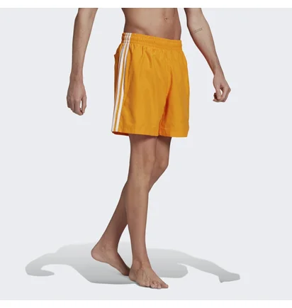 Шорты мужские Adidas Adicolor Classics 3-Stripes Swim Shorts Orange Hf2118