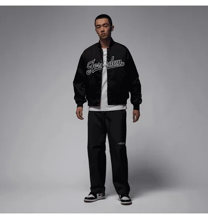 Бомбер чоловічий Air Jordan Flight Mvp Black FN4659-010