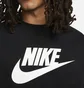 Свитшот мужской Nike Sportswear Club Fleece Futura Logo Crewneck Sweatshirt Black Dq4912-010