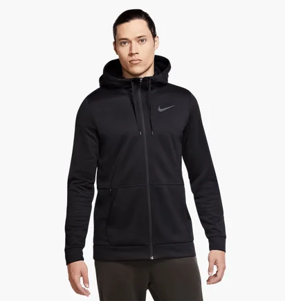 Толстовка чоловіча Nike Therma Full-Zip Hoodie Black CU6231-010