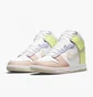Кросівки жіночі Nike Dunk High White/Yellow Dd1869-108