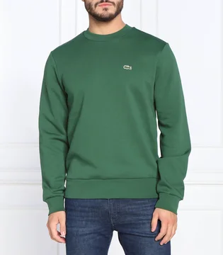 Лонгслів чоловічий Lacoste Logo Sweatshirt Green SH9608-51-SMI